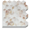 Tiles 3D Peel and Stick Wall Tile Shell Mosaic 10 Sheets
