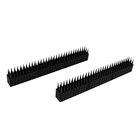 12pc Bird Spikes Human Cat Possum Mouse Pest Control Spiked Fence Wall Deterrent