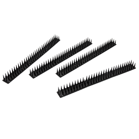 12pc Bird Spikes Human Cat Possum Mouse Pest Control Spiked Fence Wall Deterrent