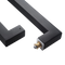 Entrance Door Pull Handle Matte Black 1200mm
