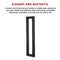 Entrance Door Pull Handle Matte Black 1200mm