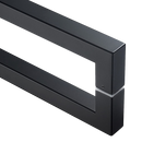 Entrance Door Pull Handle Matte Black 1500mm