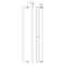 Entrance Door Pull Handle Brushed satin 1200mm
