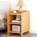 Bamboo Bedside Table Nightstand Storage Bedroom Sofa Side Stand