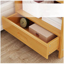 Bamboo Bedside Table Nightstand Storage Bedroom Sofa Side Stand