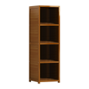 Bamboo Shelf Bookcase Display Storage Rack Stand Livingroom Bedroom