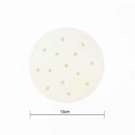 500pcs Patty Paper Baking Burger Wax Discs Nonstick BBQ Burger Paper 13cm