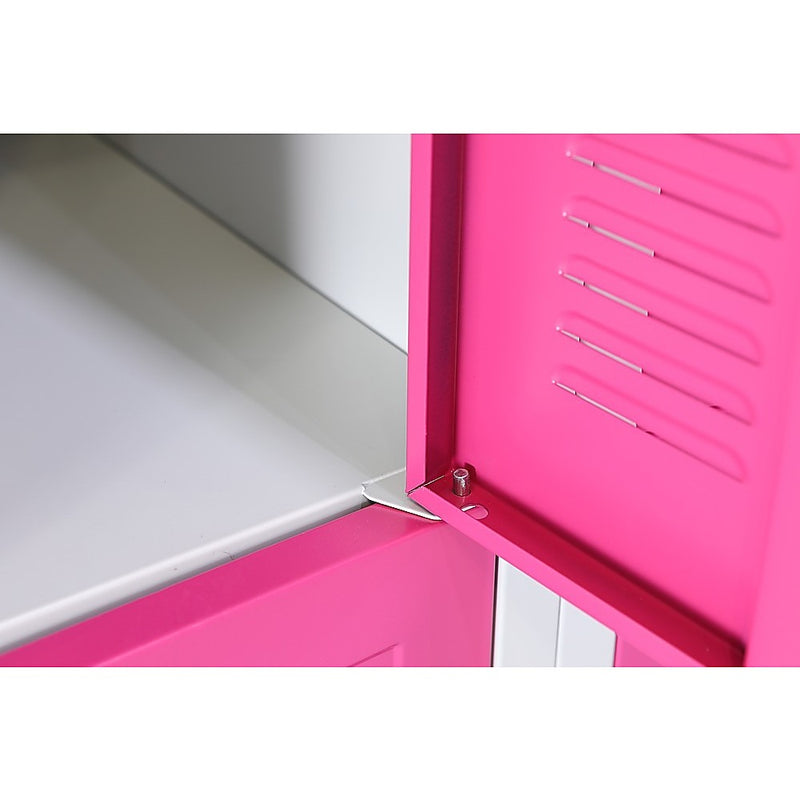 12-Door Locker for Office Gym Shed School Home Storage - 4-Digit Combination Lock