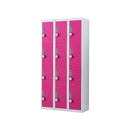 12-Door Locker for Office Gym Shed School Home Storage - 4-Digit Combination Lock