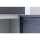 12-Door Locker for Office Gym Shed School Home Storage - Standard Lock with Keys