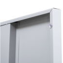 12-Door Locker for Office Gym Shed School Home Storage - Padlock-operated