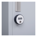 12-Door Locker for Office Gym Shed School Home Storage - 4-Digit Combination Lock