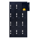 12-Door Locker for Office Gym Shed School Home Storage - 3-Digit Combination Lock