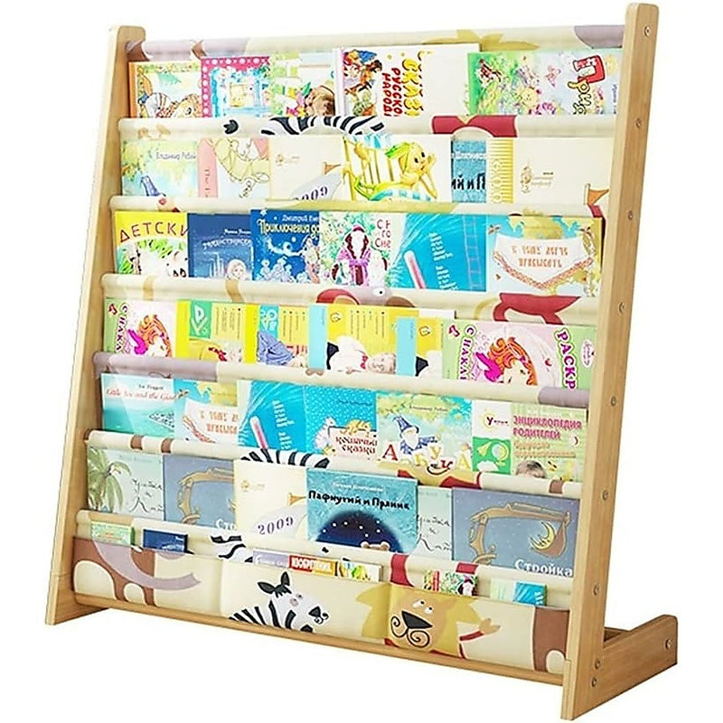Children's Bookshelf Bookcase Magazine Rack Home Storage
