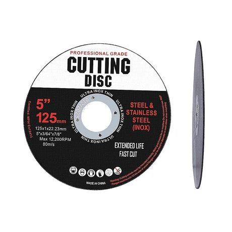 100 x Cutting Discs 125mm 5