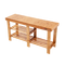 Bamboo Shoe Rack Wooden Bench Storage Organiser Cabinet Holder Stool
