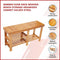 Bamboo Shoe Rack Wooden Bench Storage Organiser Cabinet Holder Stool
