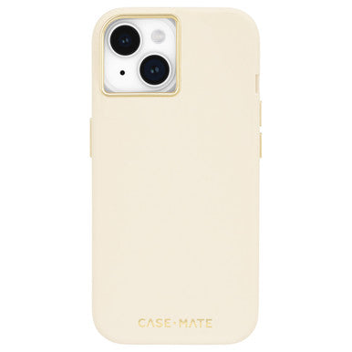 Case-Mate Silicone MagSafe Case - For iPhone 15 - Beige