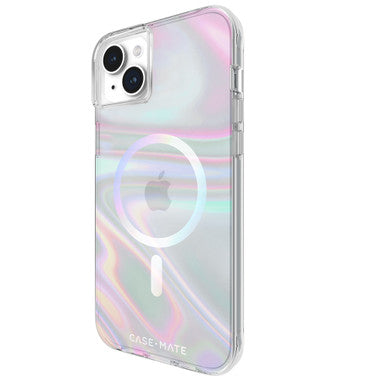 Case-Mate Soap Bubble MagSafe Case - For iPhone 15 Plus - Iridescent