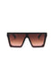 Fashion Sunglasses -  Pescara - Brown Fade