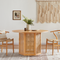Hendrix 4 Seater Round Rattan Dining Table