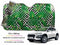 Car Sunshade Geo Palm 140x72cm 