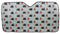 Car Sunshade Watermelon Slice 140 X 72cm