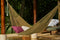 Mayan Legacy King Size Outdoor Cotton Mexican Hammock in Cedar Colour