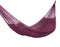 Mayan Legacy King Size Outdoor Cotton Mexican Hammock in Maroon Colour