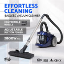 Devanti 2800W Bagless Vacuum - Blue