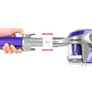 Devanti Cordless Stick Vacuum Cleaner - Purple & Grey