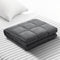 Weighted Blanket Adult 9KG Heavy Gravity Blankets Microfibre Cover Calming Relax Anxiety Relief Grey