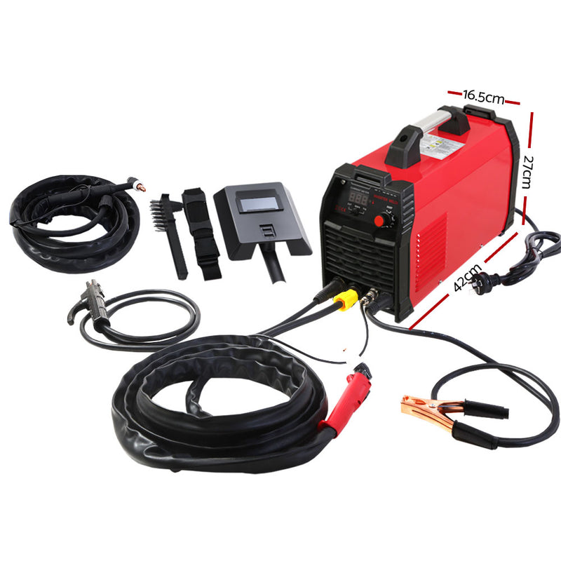 Giantz Plasma Cutter TIG GAS IGBT DC Inverter Welder 60A Portable Welding 220Amp