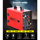 GIANTZ MIG MAG Welding Machine DC Inverter MMA Welder Gas Gasless Portable 220A