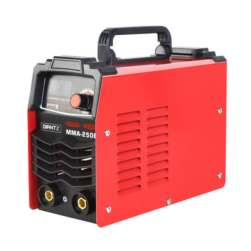 GIANTZ Portable MMA Inverter Welder Stick ARC DC Metal Welding Machine 250Amp