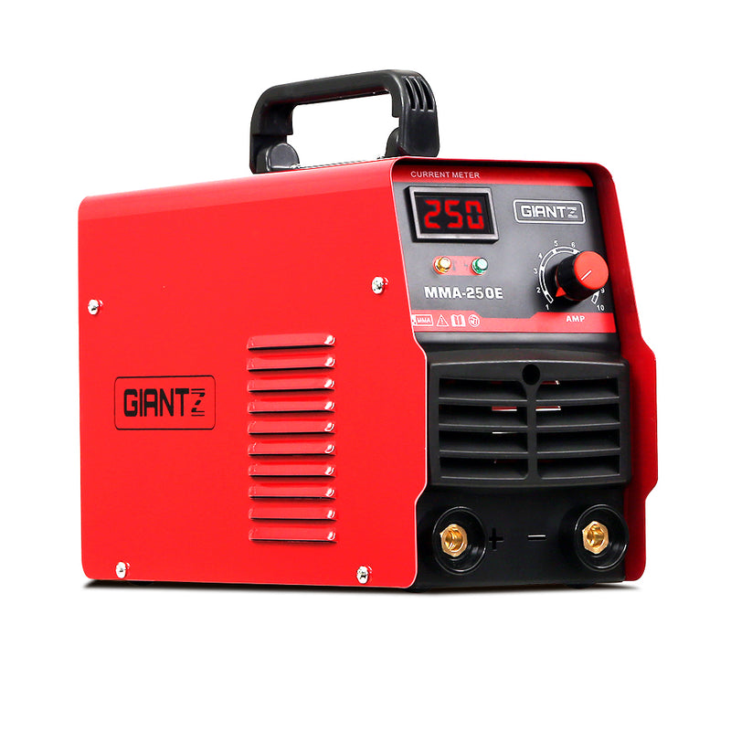 Giantz Inverter Welder Stick DC MMA ARC Metal Welding Machine Portable IGBT 250A