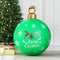 Jingle Jollys Christmas Inflatable Ball 60cm Decoration Giant Bauble Green