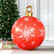 Jingle Jollys Christmas Inflatable Ball 60cm Decoration Giant Bauble Gold