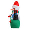 Jingle Jollys Inflatable Christmas 1.8M Snowman LED Lights Outdoor Decorations