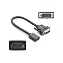 UGREEN DVI male to HDMI female adapter cable (20118)