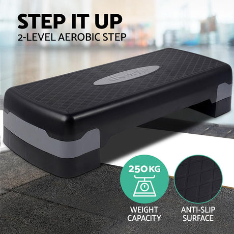 Everfit 2 Level Block Aerobic Step Bench