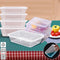 1000 Pcs 1000ml Take Away Food Platstic Containers Boxes Base and Lids Bulk Pack