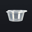 1000 Pcs 300ml Take Away Food Platstic Containers Boxes Base and Lids Bulk Pack