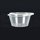 500 Pcs 800ml Take Away Food Platstic Containers Boxes Base and Lids Bulk Pack