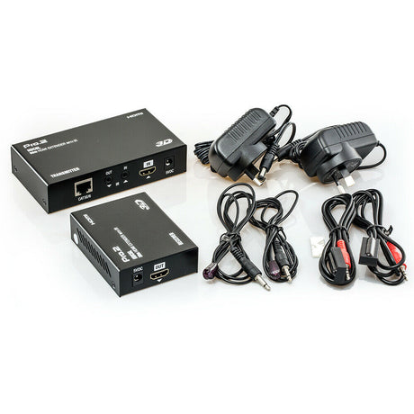 PRO2 HDMI Extender IR over Single Cat6 up to 50M AV Loop out Adapter Transmitter