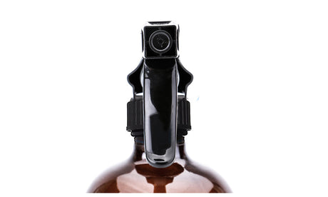 4x 500ml Amber Glass Spray Bottles Trigger Water Sprayer Aromatherapy Dispenser