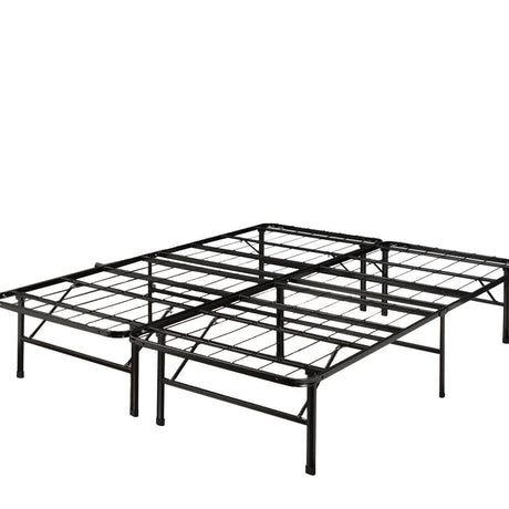 Levede Foldable Metal Bed Frame Mattress Base Platform Air BnB Super King Size