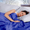 DreamZ Anti-Anxiety Weighted Blanket Cotton Cover in Royal Blue Colour