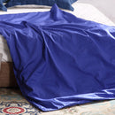 DreamZ Anti-Anxiety Weighted Blanket Cotton Cover in Royal Blue Colour