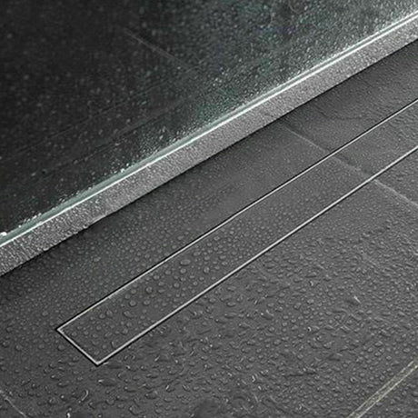 1000MM Stainless Steel Tile Insert Bathroom Shower Grate Drain Floor Linear